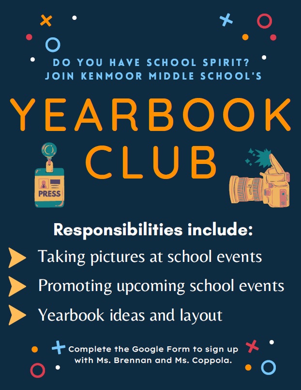 JOIN THE YEARBOOK CLUB!